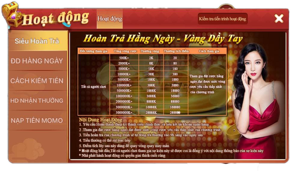 Hoàn Trả Hằng Ngày 111