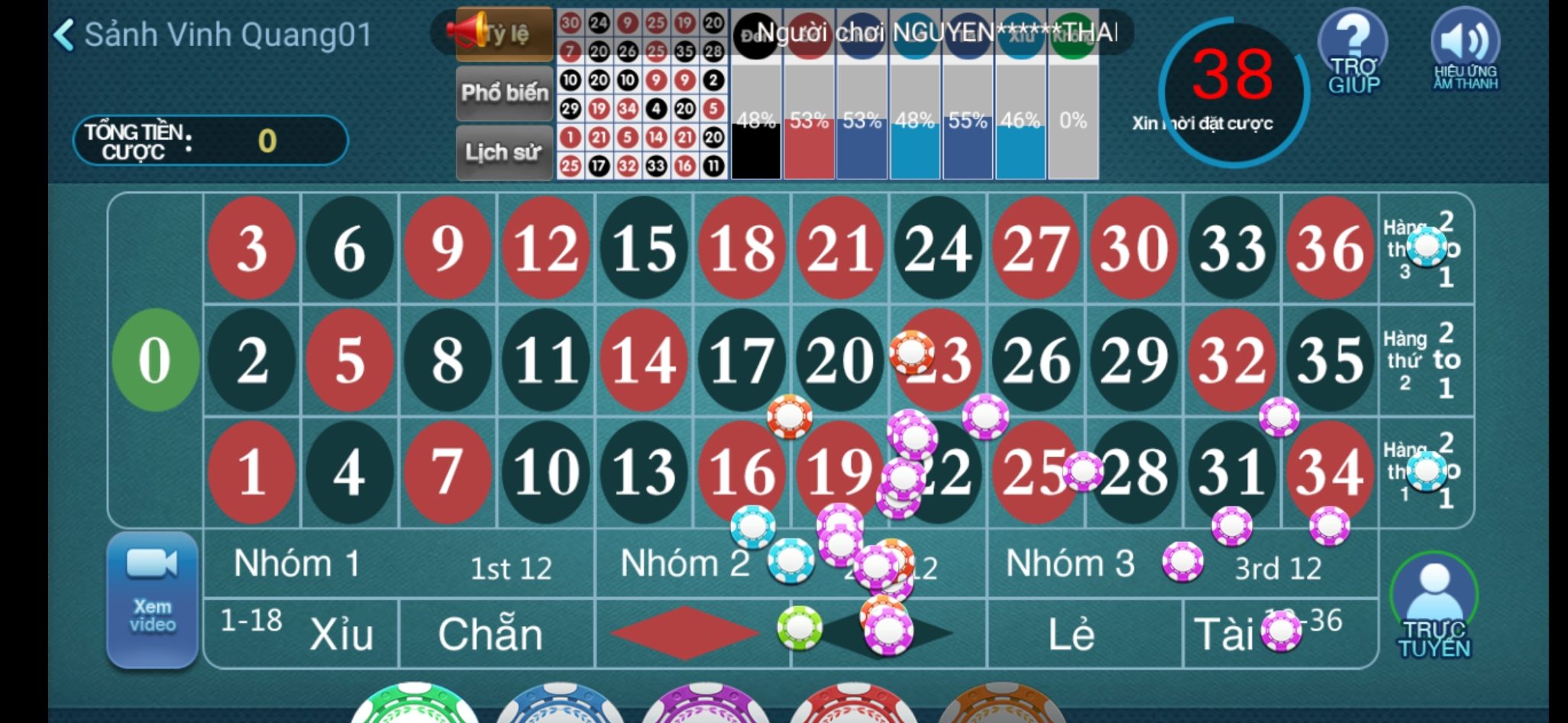Roulette Trực Tuyến cf68 Sức hấp dẫn của roulette trực tuyến cf68
