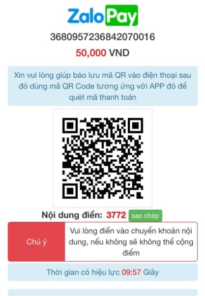 Hướng dẫn nạp tiền Cf68 nhanh chóng mã nạp tienf cf68 bằng Zalo Pay