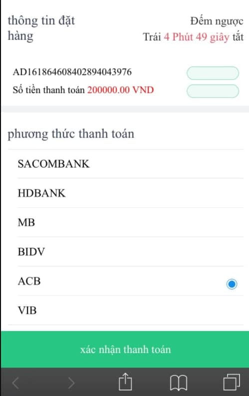 Hướng dẫn nạp tiền Cf68 nhanh chóng chọn ngân hàng thanh toán nạp tiền cf68 - i banking