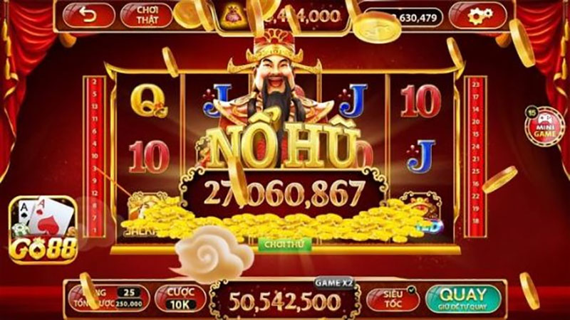 Nổ hũ thần tài - Slot game đổi thưởng cực hấp dẫn tại CF68 Giao diện đẹp mắt với các tính năng, biểu tượng của game Nổ hũ thần tài
