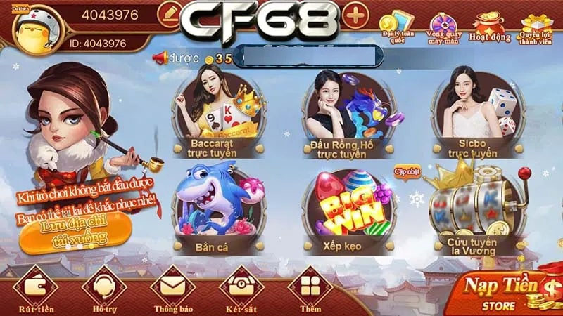Game rồng online - Tựa game đổi thưởng hấp dẫn tại CF68 Nắm luật chơi Game rồng online