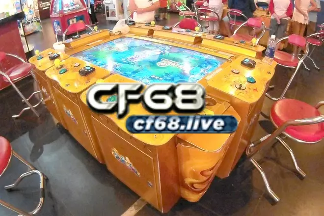 Bắn cá 4 người chơi cf68.io cùng chơi cùng lĩnh thưởng cực lớn Giao diện bắn cá 4 người chơi