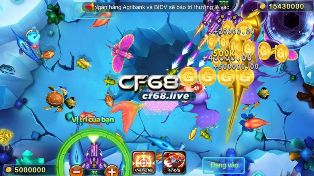 Bắn cá cf68 là gì? Có nên chơi game bắn cá cf68? chiến thuật chơi game bắn cá cf68