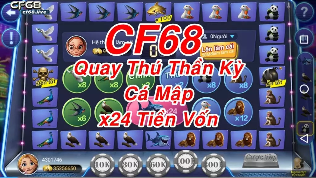 Hack game với Mẹo chơi quay thú cf68 club chỉ được chia sẻ nội bộ Kiếm tiền đơn giản với quay thú cf68 club