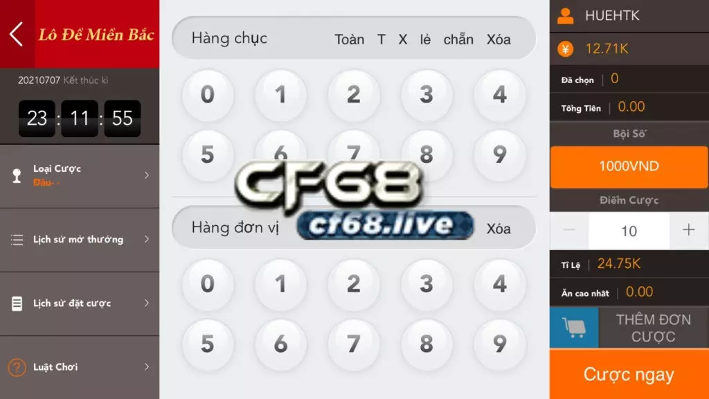 Những kinh nghiem lo de giúp dễ dàng trúng lô đề cf68 Giao diện chơi lô đề miền Bắc cf68