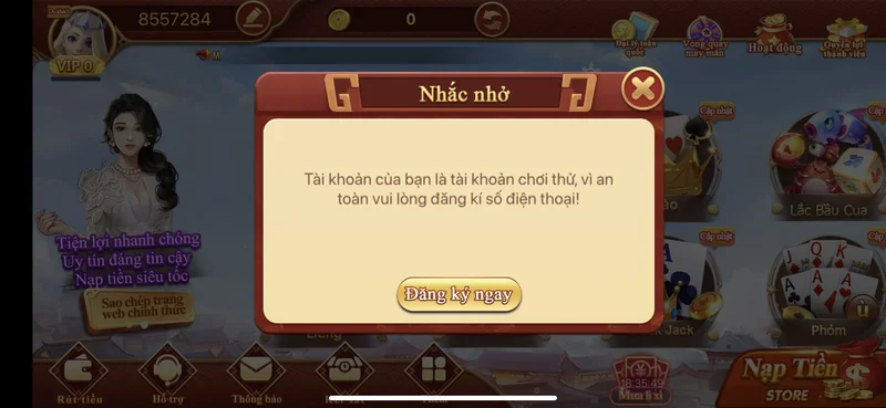 Khuyến mãi CF68: Tặng 50% giá trị nạp mừng Quốc Khánh 2/9 Sử dụng tài khoản chơi thử không hợp lệ khi tham gia khuyến mãi CF68 ngày 2/9