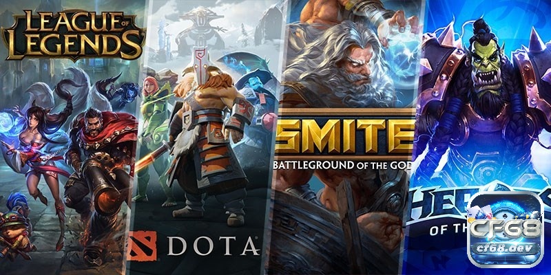 Game online hay cho mobile thể loại MOBA