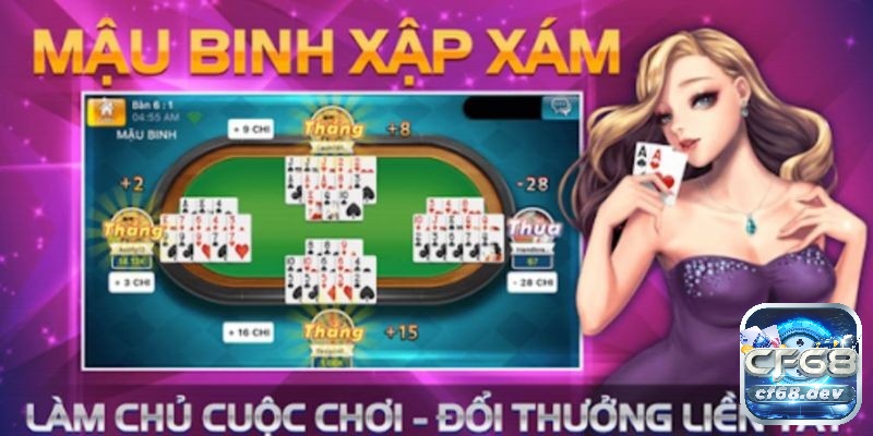 Mậu binh online dễ chơi dễ trúng