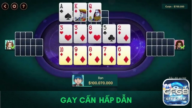 Ván bài diễn ra trong vòng 90 giây