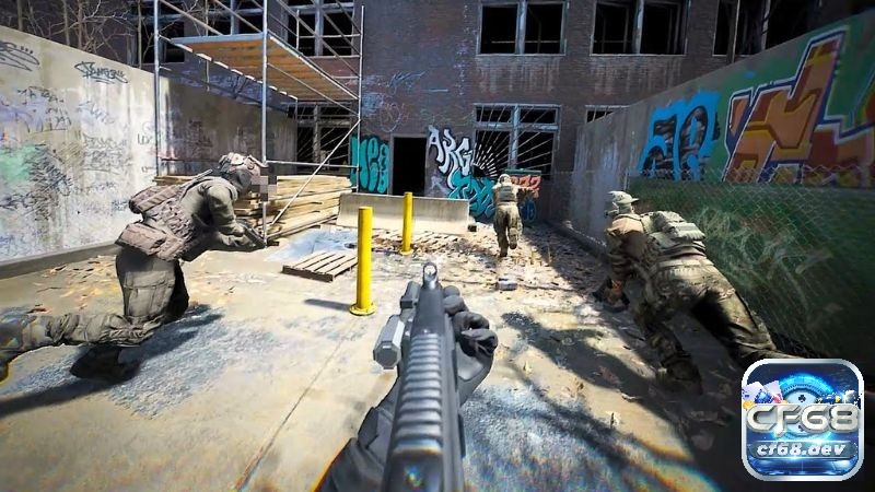 Game bắn súng với đồ hoạ sắc nét