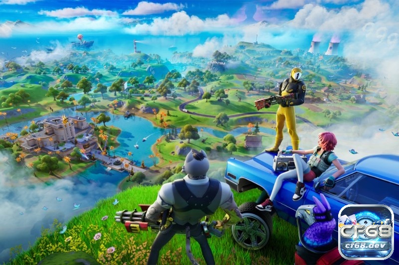 Fortnite với đồ họa vô cùng hút mắt cùng âm thanh chân thực 