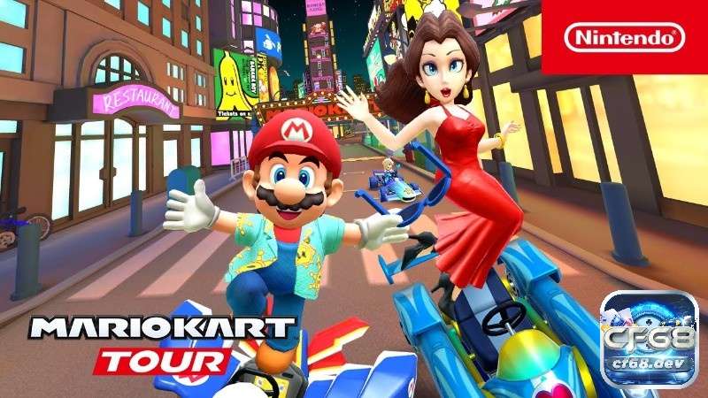 Mario Kart Tour mang đến đường đua vui nhộn