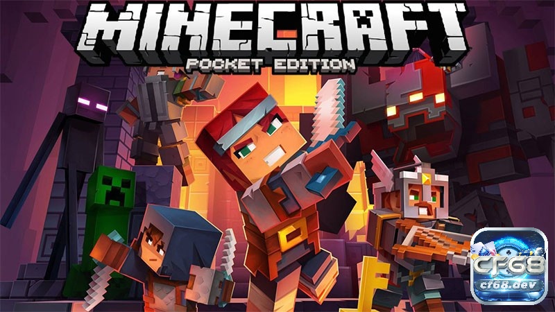 Minecraft pocket edition: Thế giới mở không giới hạn