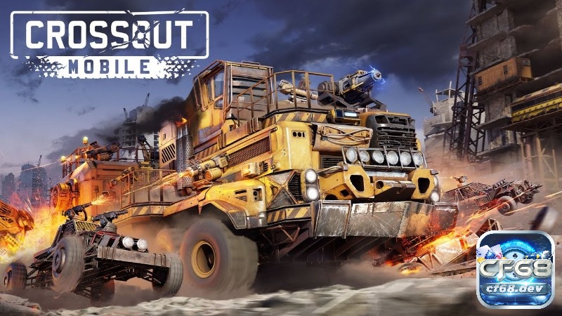 Game Crossout Mobile cho phép người chơi tạo ra chiếc xe chiến đấu độc nhất, tăng tính cá nhân hóa trong mỗi trận đấu.