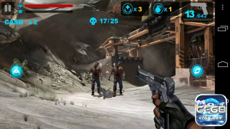 Zombie Frontier: Aftermath là lựa chọn hoàn hảo cho người yêu thích game zombie iOS góc nhìn thứ nhất với độ thử thách cao.