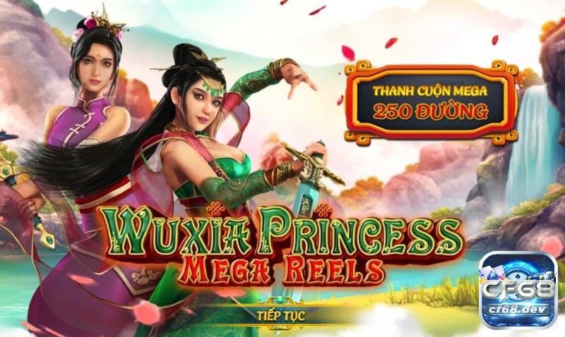 Game slot Wuxia Princess Mega Reels chinh phục game thủ với cốt truyện võ hiệp hấp dẫn và đồ họa chuẩn phong cách Á Đông.